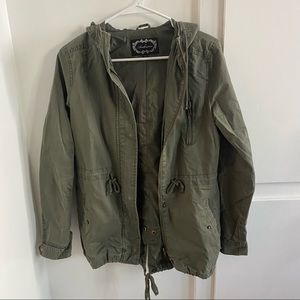 AMBIANCE OLIVE UTILITY JACKET